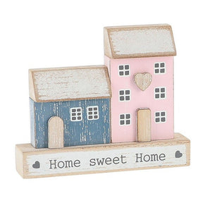 Joe Davies Love Lane 2 House Wooden Plaque - Old Railway Line Garden Centre