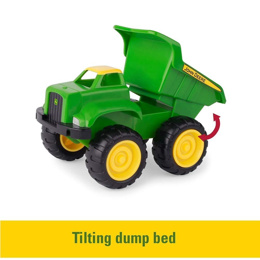 John Deere 15cm Dump Truck & Tractor - Old Railway Line Garden Centre