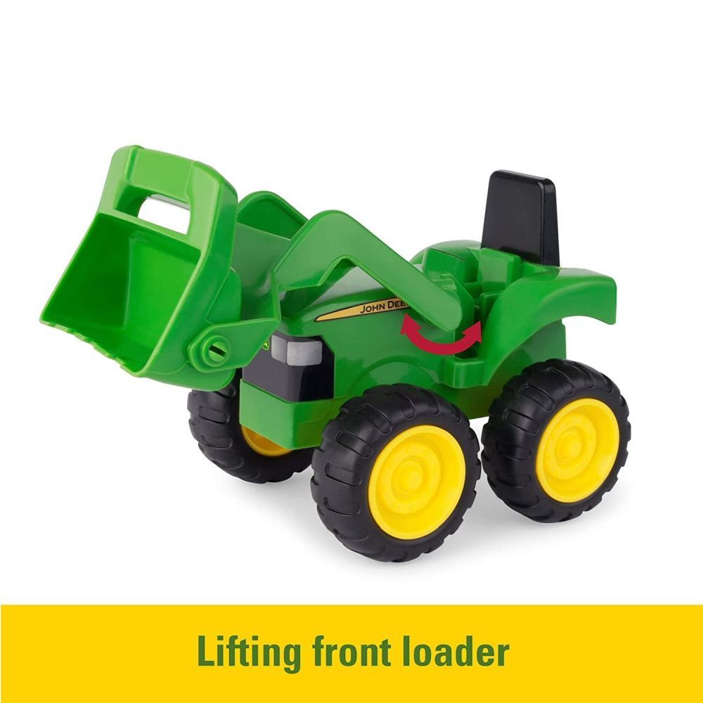 John Deere 15cm Dump Truck & Tractor - Old Railway Line Garden Centre