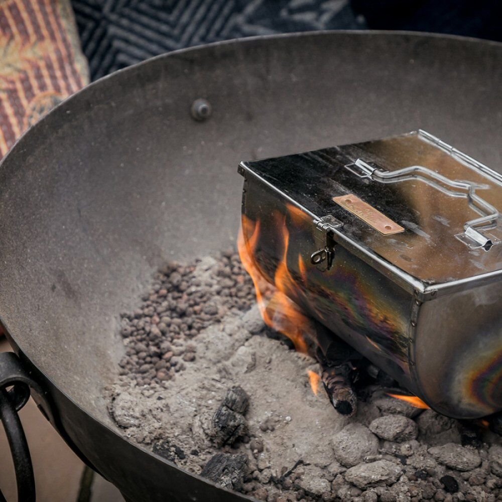 Kadai Stainless Steel Roasting Oven - Old Railway Line Garden Centre