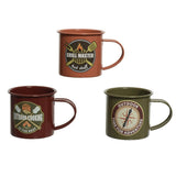 Kaemingk 300ml Galvanized Steel Camping Mug (Choice of 3) - Old Railway Line Garden Centre
