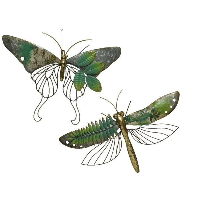 Iron Insect Kaemingk 45cm Iron Insect Outdoor Wall Art (Choice of 2) – Old Railway ...