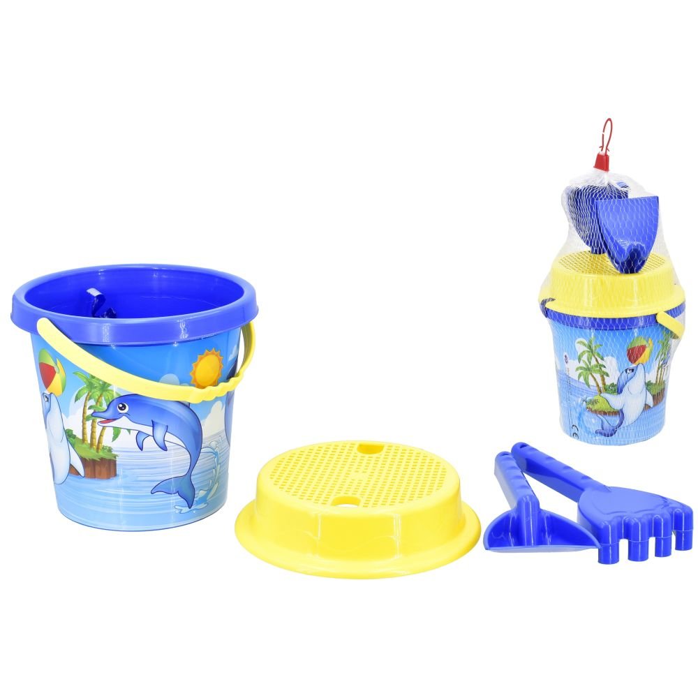 Kandy Toys Mid Size Dolphin Bucket Set - Old Railway Line Garden Centre