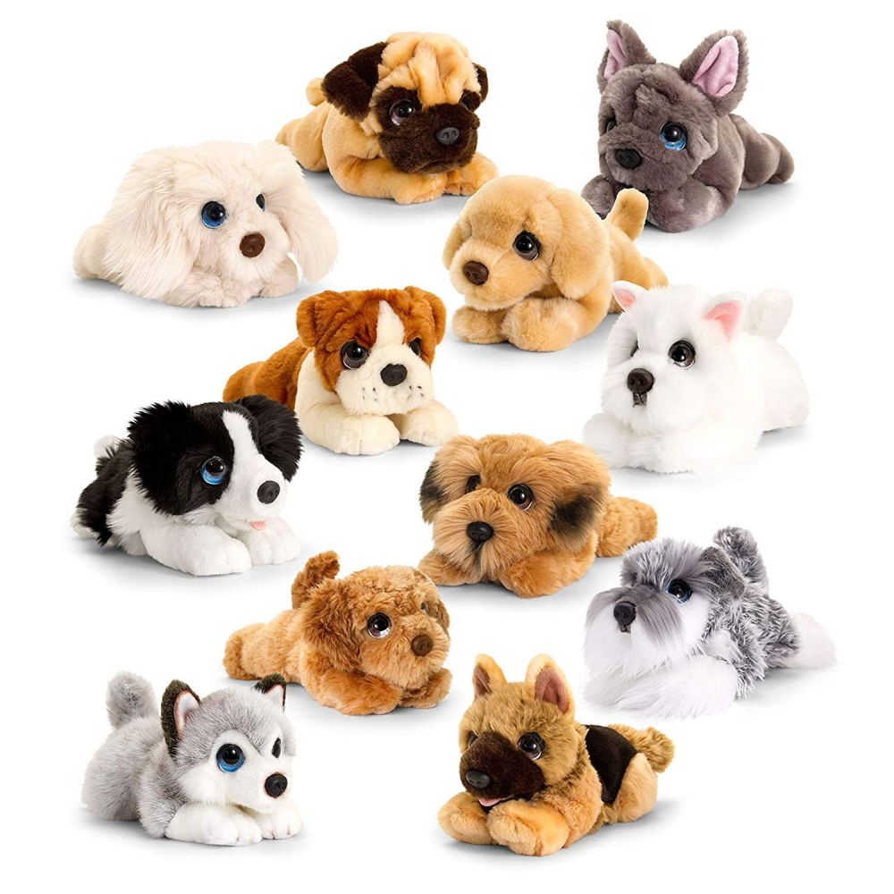 Keel Toys 25cm Signature Cuddle Puppy Soft Toy (Choice of 12) - Old Railway Line Garden Centre