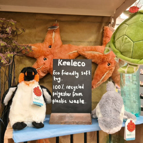 Keeleco 25cm Eco - Friendly Clown Fish Soft Toy - Old Railway Line Garden Centre
