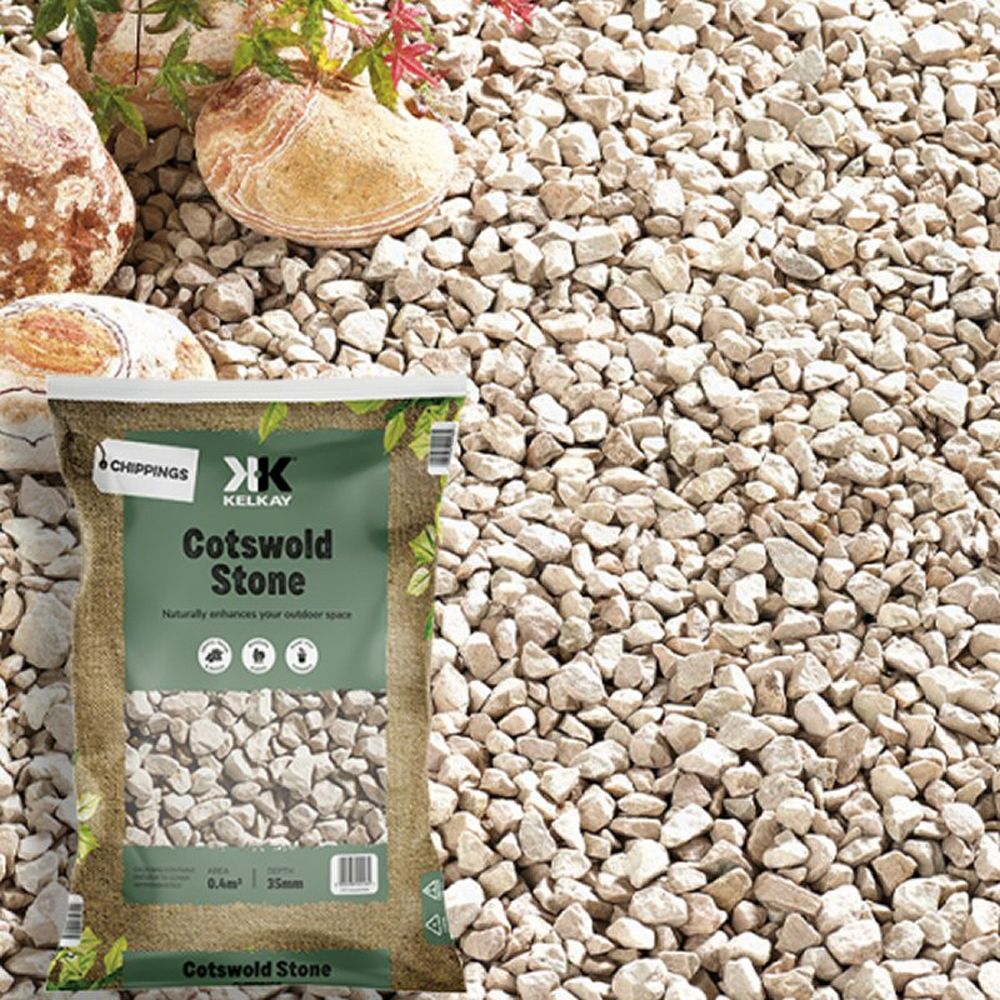 Kelkay 14 - 26mm Cotswold Stone Chippings - Old Railway Line Garden Centre