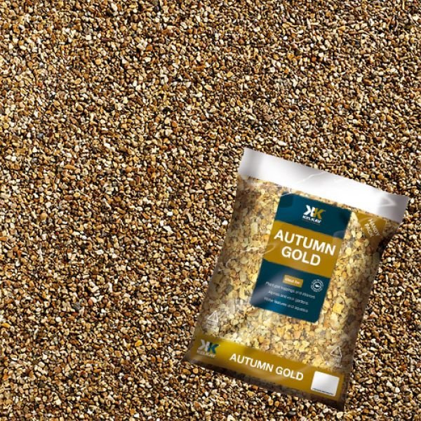 Kelkay 8 - 12mm Autumn Gold Chippings Handy Bag - 1102 - Old Railway Line Garden Centre