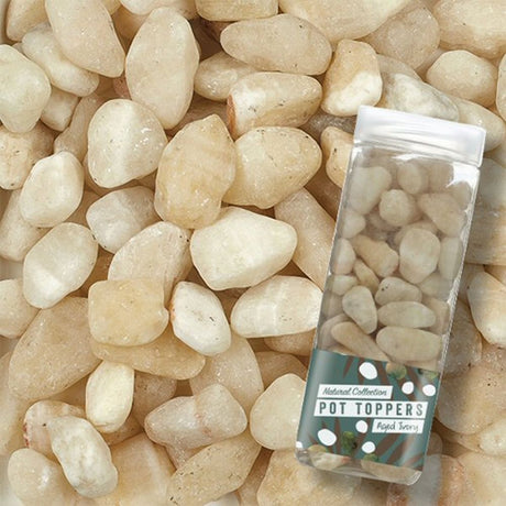 Kelkay Aged Ivory Pot Toppers - Old Railway Line Garden Centre