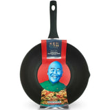Ken Hom Non - Stick 30cm Pressed Aluminium Wok - Old Railway Line Garden Centre