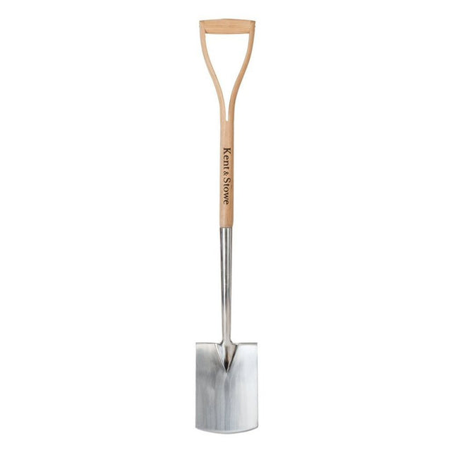 Kent & Stowe Garden Life Stainless Steel Digging Spade - Old Railway Line Garden Centre