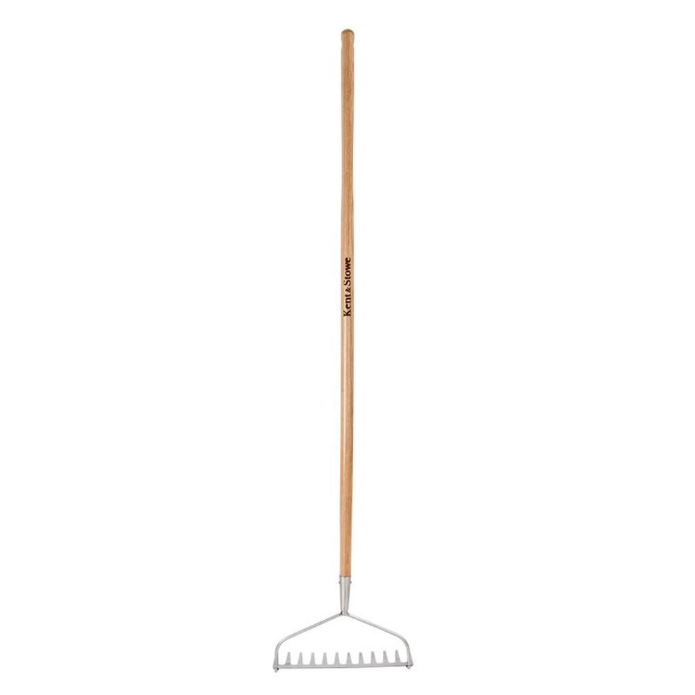 Kent & Stowe Garden Life Stainless Steel Soil Rake - Old Railway Line Garden Centre