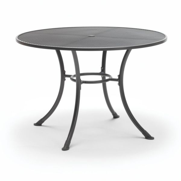 Kettler 110cm Round Metal Mesh Table - Old Railway Line Garden Centre