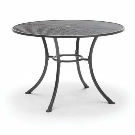 Kettler 110cm Round Metal Mesh Table - Old Railway Line Garden Centre