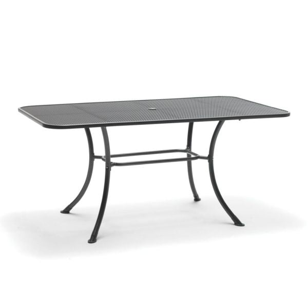 Kettler 160cm Rectangular Metal Mesh Table - Old Railway Line Garden Centre