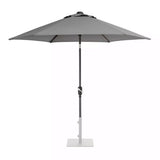 Kettler 2.5m Slate Wind - Up Tilting Parasol - Old Railway Line Garden Centre