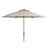 Kettler 2.5m Stone Wind - Up Tilting Parasol - Old Railway Line Garden Centre
