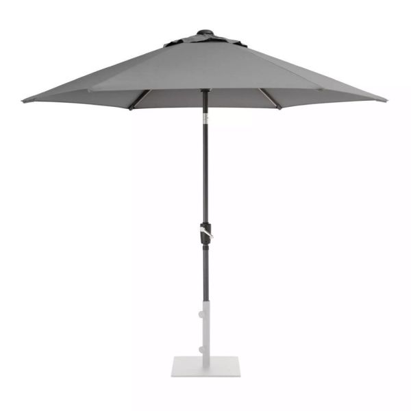 Kettler 3.0m Slate Wind - Up Tilting Parasol - Old Railway Line Garden Centre