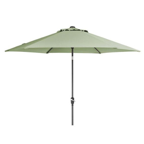Kettler 3.0m Wind - Up Tilting Parasol - Sage - Old Railway Line Garden Centre