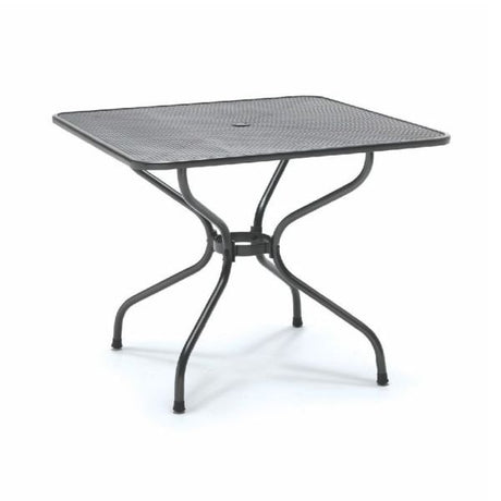 Kettler 90cm Square Mesh Table - Old Railway Line Garden Centre