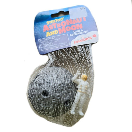 Keycraft Fumfings Stretchy Astronaut & Moon - Old Railway Line Garden Centre