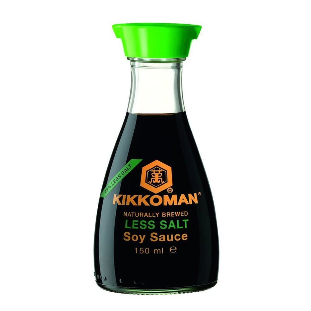 Kikkoman 150ml Less Salt Soy Sauce - Old Railway Line Garden Centre