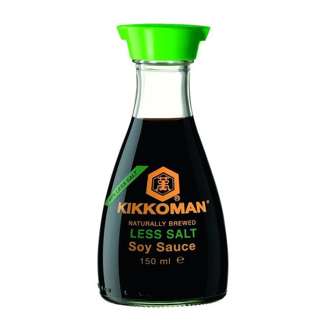 Kikkoman 150ml Less Salt Soy Sauce - Old Railway Line Garden Centre