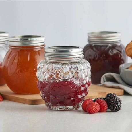 Kilner 0.4 Litre Berry Fruit Preserve Glass Jar - Old Railway Line Garden Centre