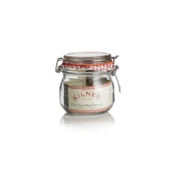 Kilner 0.5 Litre Round Clip Top Jar - Old Railway Line Garden Centre