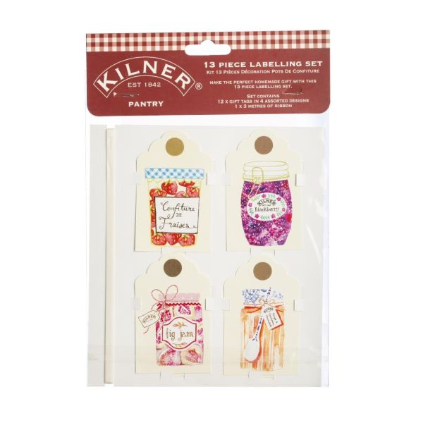 Kilner 13 Piece Pantry Tag Set - Old Railway Line Garden Centre