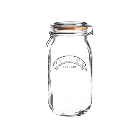 Kilner 2 Litre Clip Top Round Jar - Old Railway Line Garden Centre