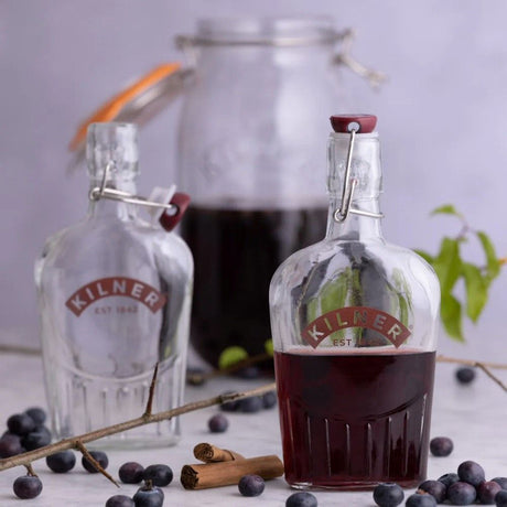 Kilner 300ml Clip Top Sloe Gin Bottle - Old Railway Line Garden Centre