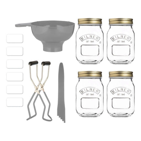 Kilner Preserving Starter Set (8 Piece) - Old Railway Line Garden Centre