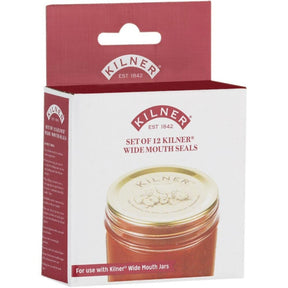 Kilner Wide Mouth Seals (Set of 12) - Old Railway Line Garden Centre