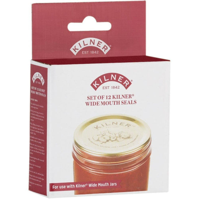 Kilner Wide Mouth Seals (Set of 12) - Old Railway Line Garden Centre