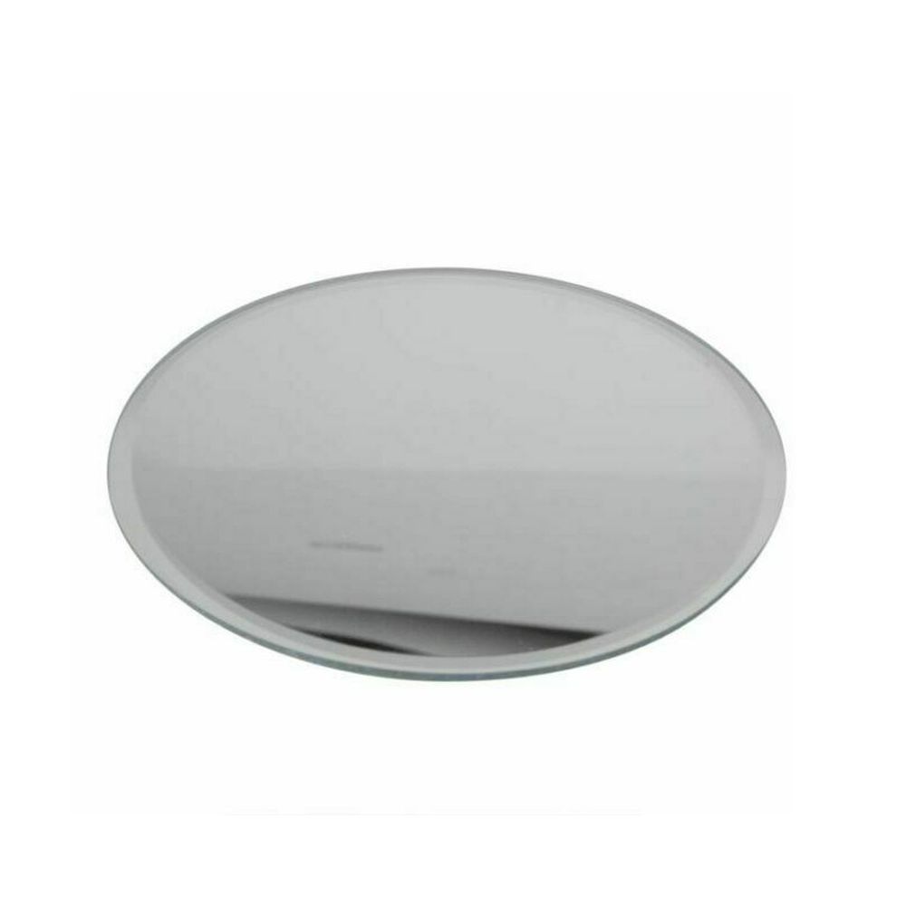 Koopman 20CM Mirror Candle Plate - Old Railway Line Garden Centre