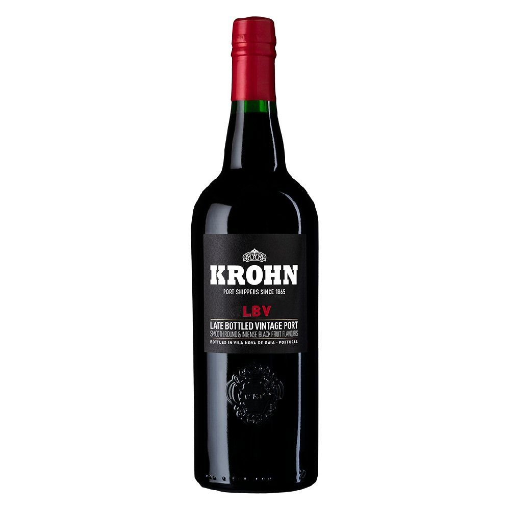 Krohn 75cl Late Bottled Vintage 2015 Port - Old Railway Line Garden Centre
