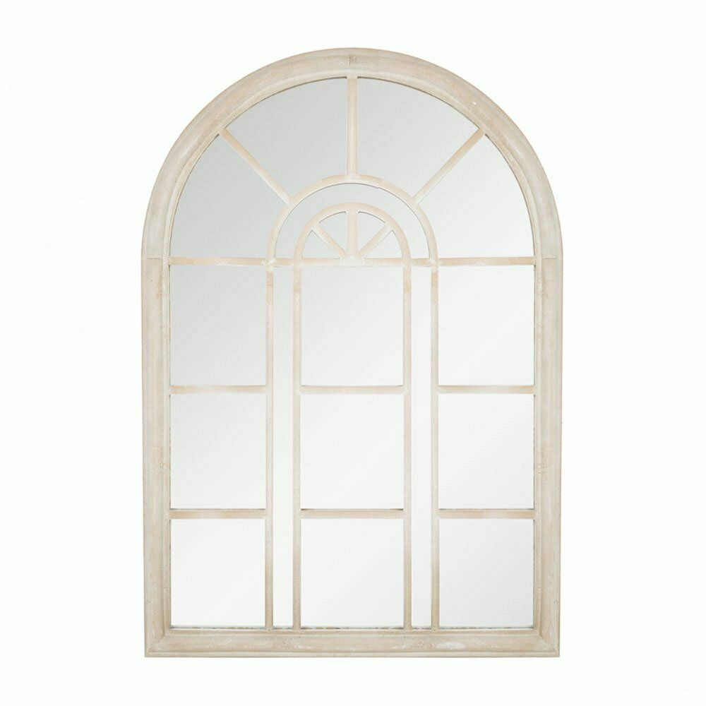 La Hacienda 97cm Rounded Arch Outdoor/Indoor Mirror - Old Railway Line Garden Centre