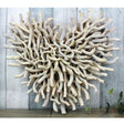 Langs 60cm White Large Twig Heart - Old Railway Line Garden Centre