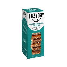 Lazyday 150g Gluten Free Salted Caramel Crispies - Old Railway Line Garden Centre