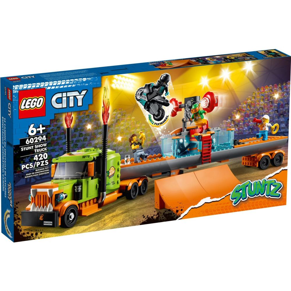 LEGO City Stunt Show Truck - Old Railway Line Garden Centre