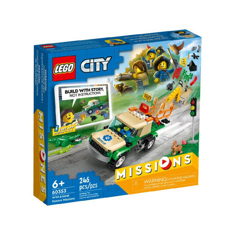 LEGO City Wild Animal Rescue Missions - Old Railway Line Garden Centre