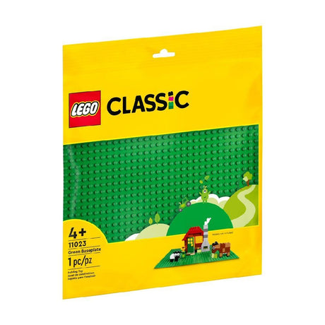 LEGO Classic 32 - Stud (25cm) Green Baseplate - Old Railway Line Garden Centre