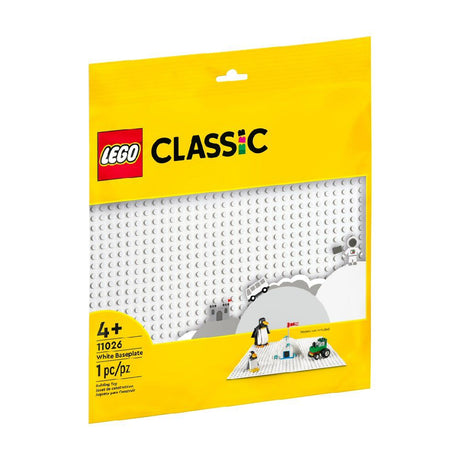LEGO Classic 32 - Stud (25cm) White Baseplate - Old Railway Line Garden Centre