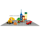 LEGO Classic 48 - Stud (38cm) Grey Baseplate - Old Railway Line Garden Centre