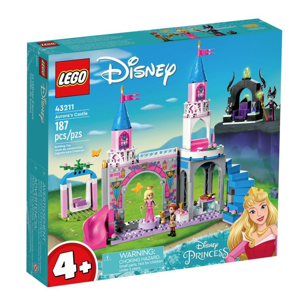 LEGO Disney Aurora's Castle - Old Railway Line Garden Centre