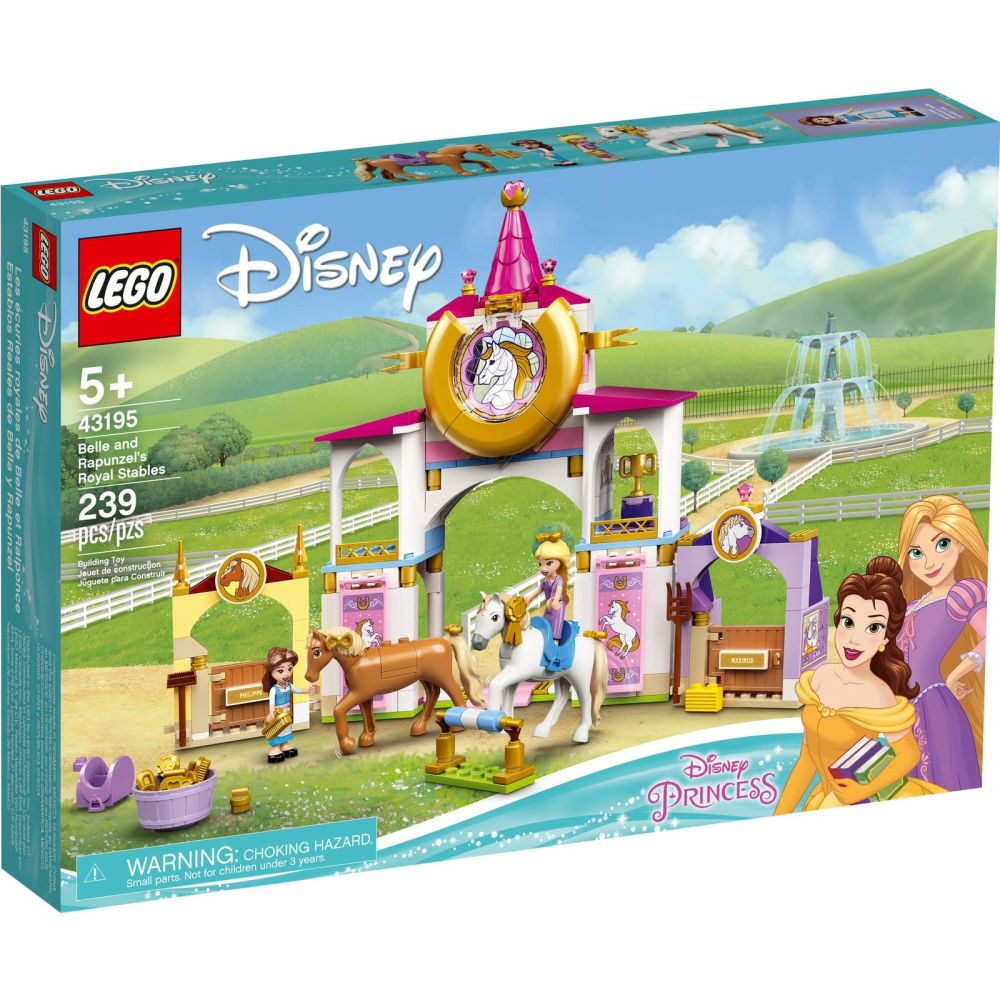 LEGO Disney Princess Belle & Rapunzel's Royal Stables - Old Railway Line Garden Centre