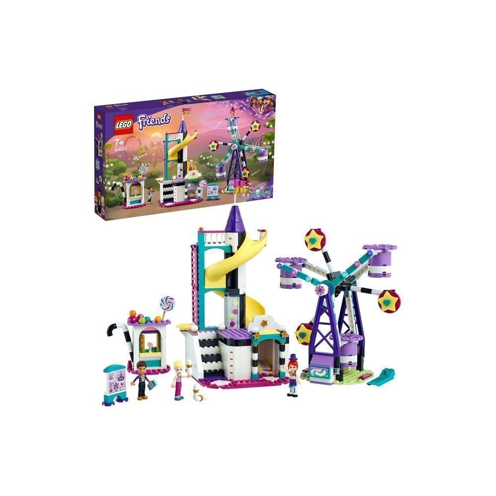 LEGO Friends Heartlake City Magical Ferris Wheel & Slide - Old Railway Line Garden Centre