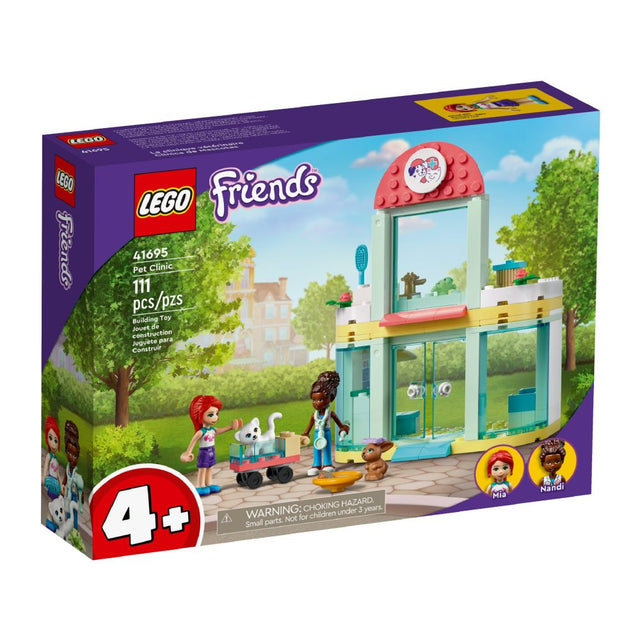 LEGO Friends Heartlake City Pet Clinic - Old Railway Line Garden Centre