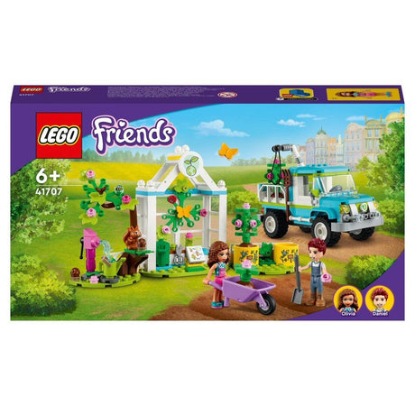 LEGO Friends Heartlake City Tree Planting Vehicle - Old Railway Line Garden Centre