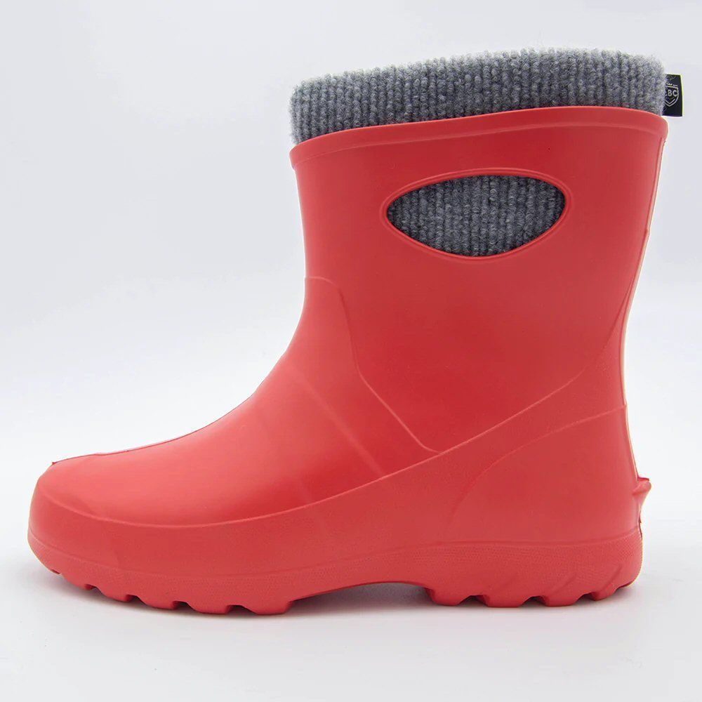 Leon Boots Ultralight Red Ladies Ankle Boots - Size 6.5 - Old Railway Line Garden Centre
